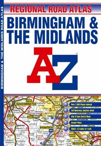 Cover for Midlands Regional Road Atlas (A-Z Road Maps & Atlases)