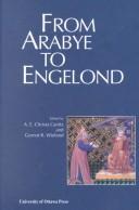 Cover for From Arabye to Engelond