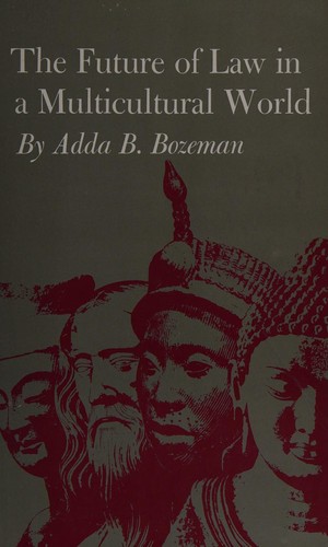 Cover for The future of law in a multicultural world