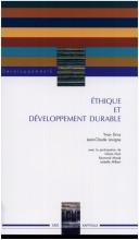 Cover for Ethique et développement durable