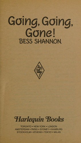Cover for Going, Going, Gone!