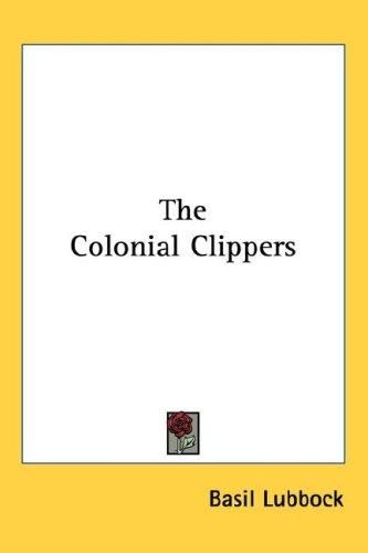 Cover for The Colonial Clippers