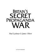 Cover for Britain's secret propaganda war