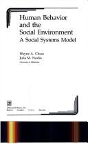 Cover for Human behavior and the social environment