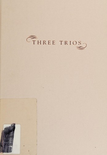Cover for Three trios