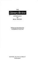 Cover for The Literary Review Anthology Of Real Poetry