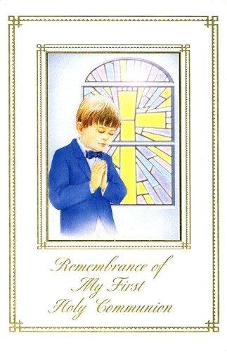Cover for Remembrance of My 1st Holy Communion Boys (Marian Children's Mass Book)