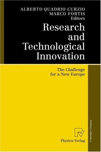 Cover for Research and Technological Innovation