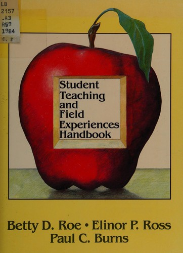 Cover for Student teaching and field experiences handbook