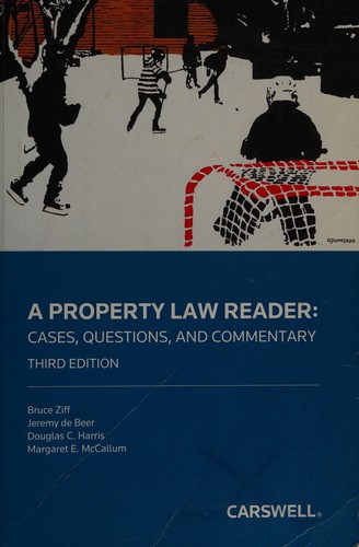 Cover for A property law reader