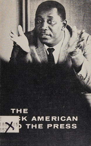 Cover for The Black American and the press