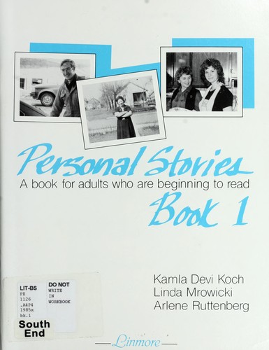 Cover for Personal stories