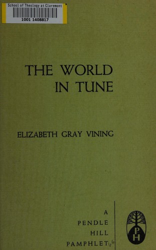 Cover for The world in tune.