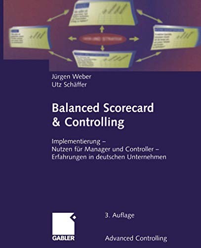 Cover for Balanced Scorecard & Controlling