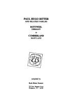 Cover for Paul Hugo Ritter and related families