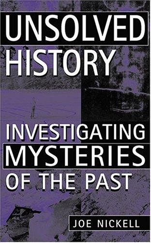Cover for Unsolved history