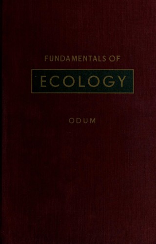 Cover for Fundamentals of ecology.