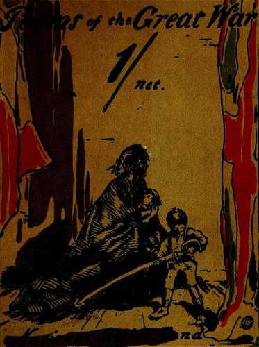 Cover for Poems of the great war, pub. on behalf of the Prince of Wales's national relief fund