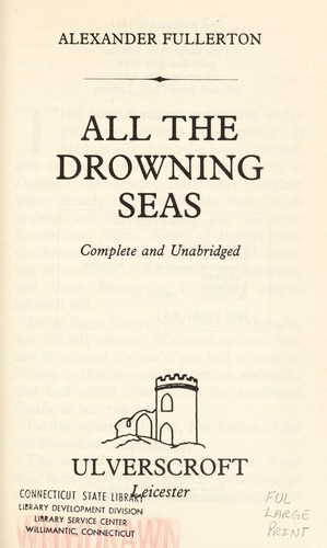 Cover for All the drowning seas