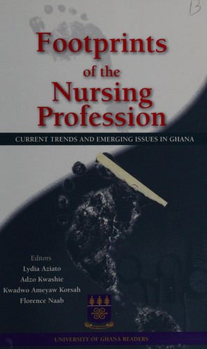 Cover for Footprints of the nursing profession