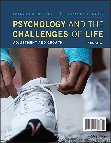 Cover for Psychology and the Challenges of Life