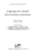 Cover for L' Islam et l'Etat dans le monde d'aujourd'hui