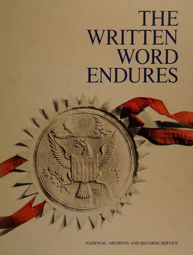 Cover for The written word endures