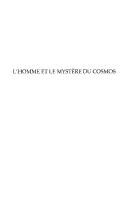 Cover for L' homme et le mystère du cosmos