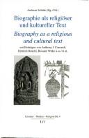 Cover for Biographie als religiöser und kultureller Text =