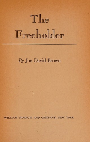 Cover for The freeholder