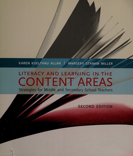 Cover for Literacy and learning in the content areas
