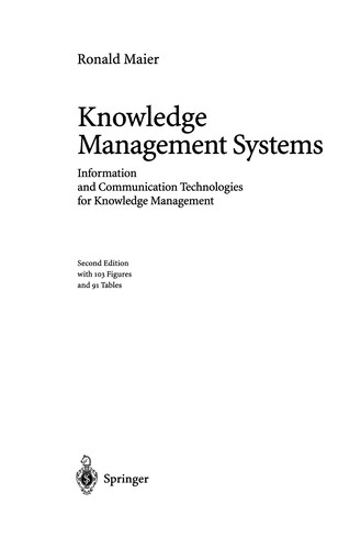 Cover for Knowledge Management Systems
