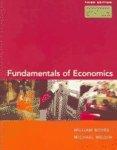 Cover for Fundamentals of economics