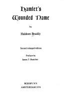 Cover for Hamlet's wounded name