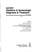 Cover for Current obstetric & gynecologic diagnosis & treatment