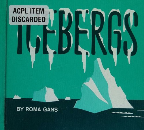 Cover for Icebergs.
