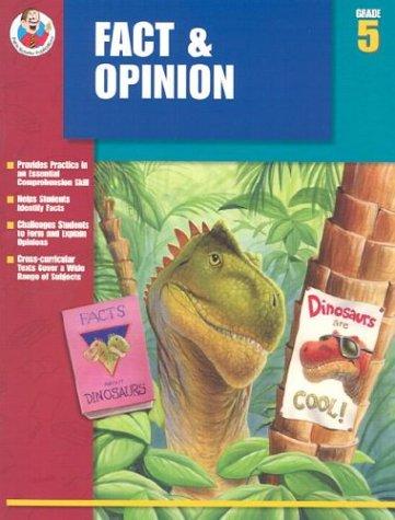 Cover for Fact and Opinion, Grade 5