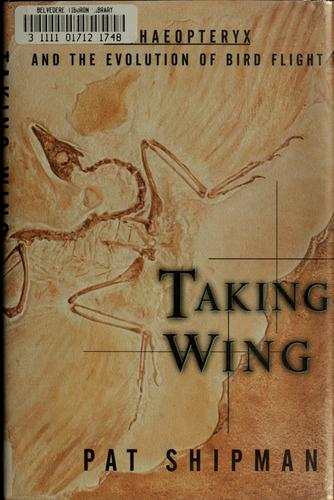 Cover for Taking wing
