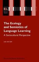 Cover for The ecology and semiotics of language learning