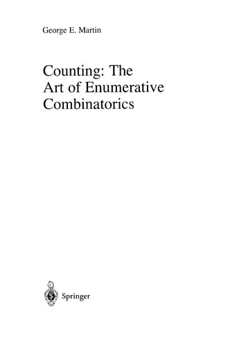 Cover for Counting: The Art of Enumerative Combinatorics
