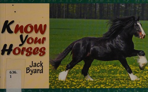 Cover for Know Your Horses