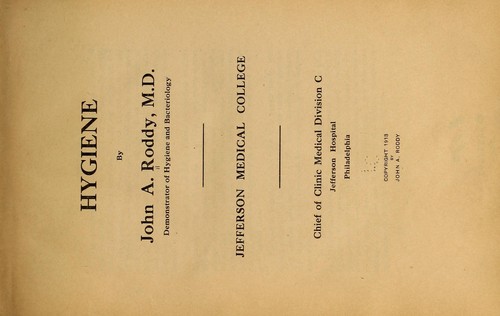 Cover for Hygiene