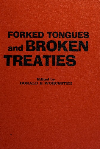 Cover for Forked tongues and broken treaties
