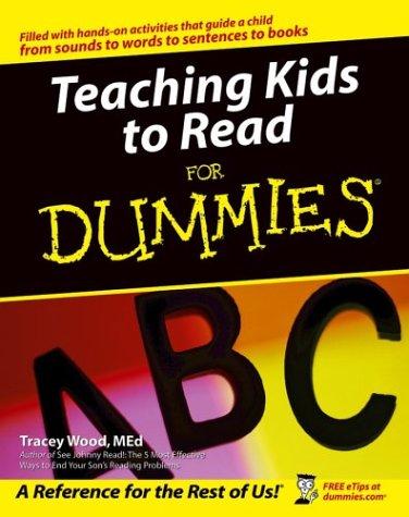 Cover for Teaching Kids to Read for Dummies