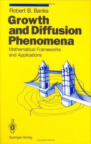 Cover for Growth and Diffusion Phenomena