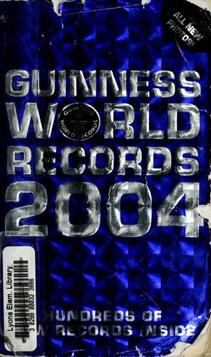 Cover for Guinness world records 2004