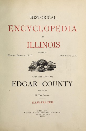 Cover for Historical encyclopedia of Illinois
