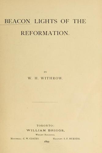 Cover for Beacon lights of the Reformation