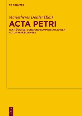 Cover for Acta Petri