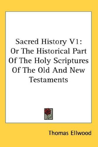 Cover for Sacred History V1